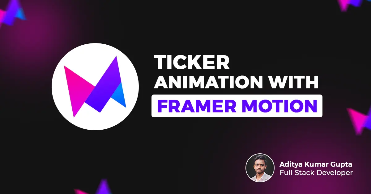 How to Create a Brand Logo Ticker Animation Using React and Framer Motion
